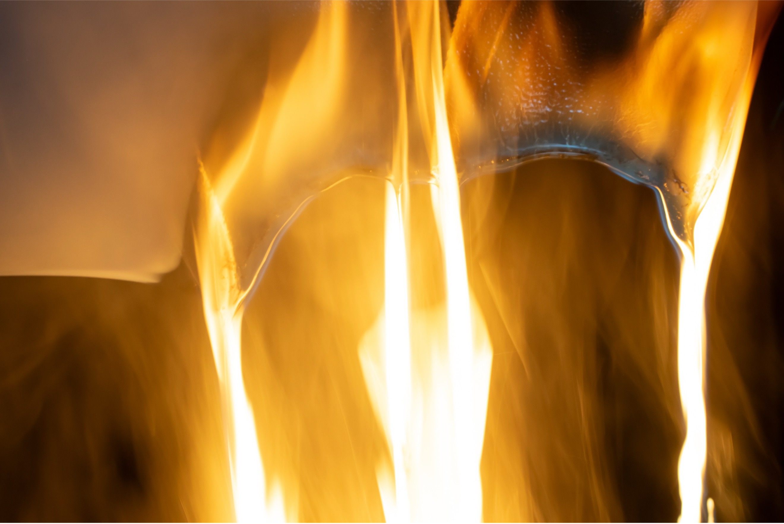 burning flame